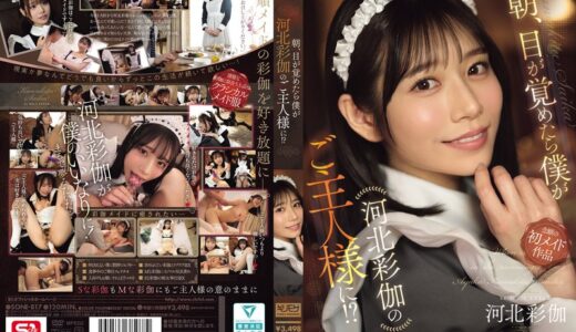 河北彩伽×主観フェラ×玩具責めが魅力の従順メイドAV【44/50】